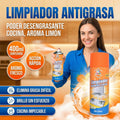 B - limpiador espuma anti grasa naran x2