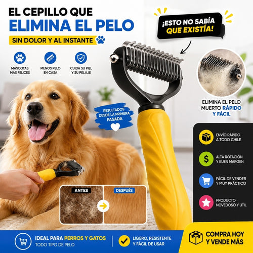 Combo: corta nudos x1 + guante pelo x1